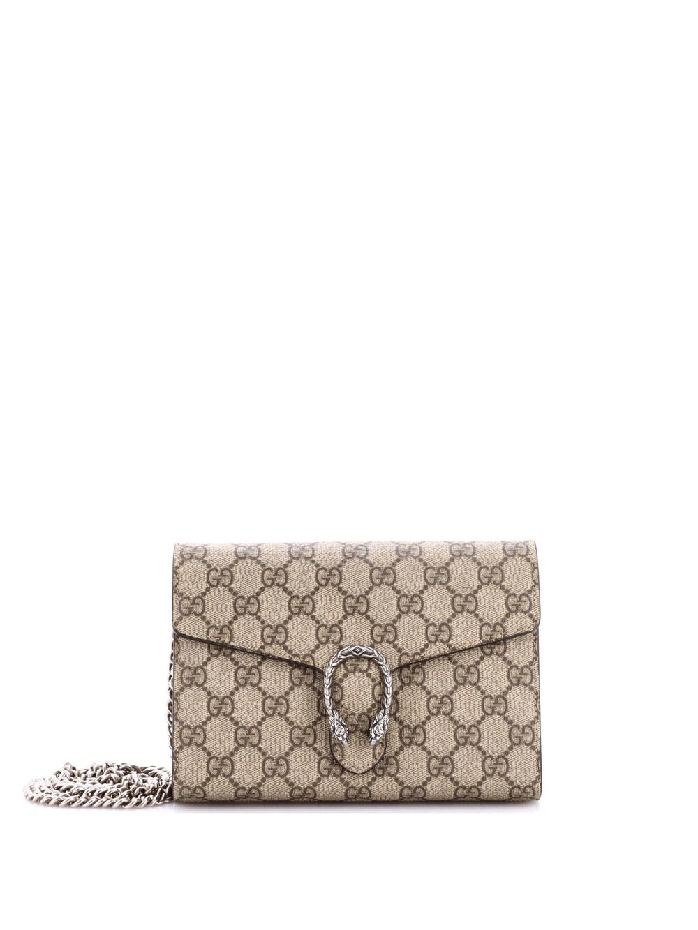 Gucci Dionysus Chain Wallet Gg Coated #288887G12B